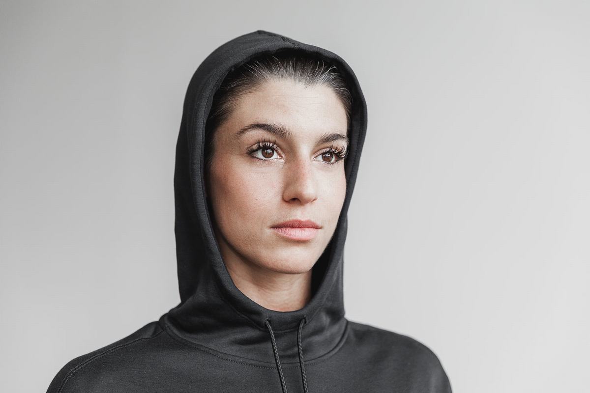 Nobull Women's Hoodie Black | Australia (GA0528)